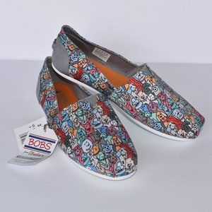 Bobs For Dogs Skechers Woof Party Flats Sz 9